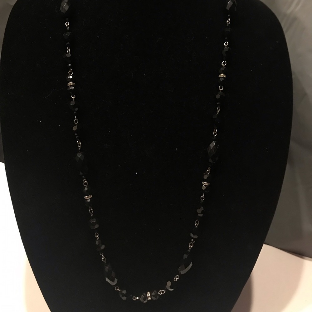 Long beaded necklace